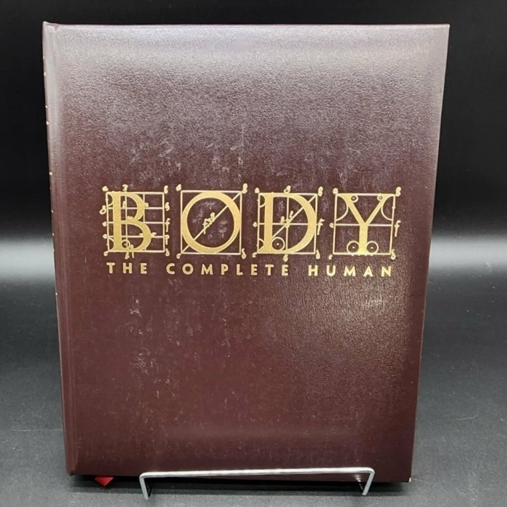 Body The Complete Human Hardcover New Old Stock National Geographic Anatomy Book